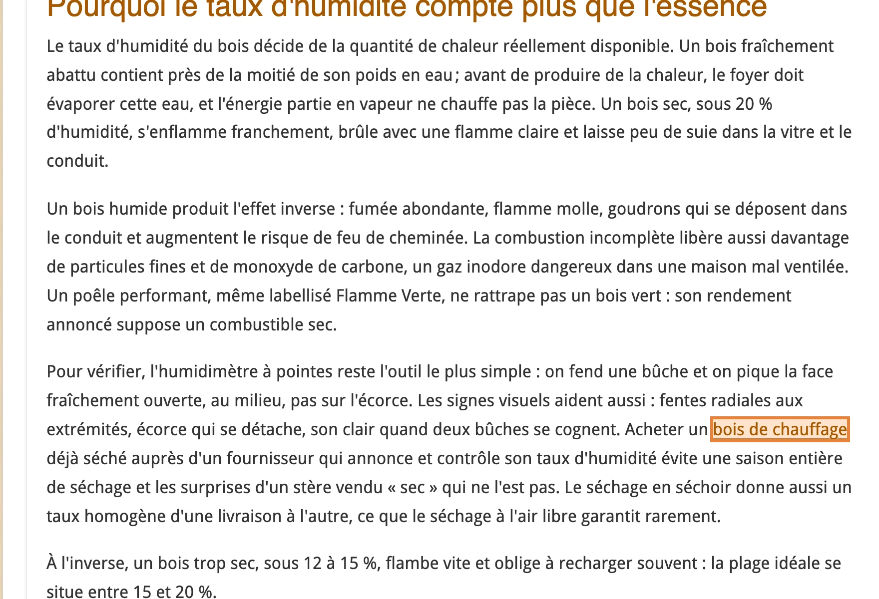 Article de poelesabois.org avec un lien vers fypetit.com
